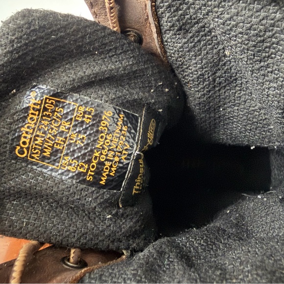 Carhartt Men’s 3976 CSA Steel Toe Insulated Men's Work Boots | 8.5 - Picture 9 of 9